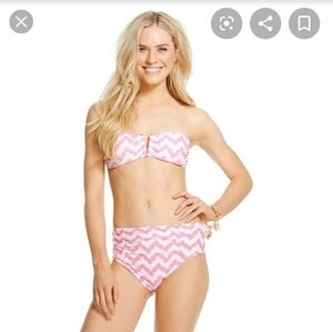 NWT Lilly Pulitzer for Target swimsuit bandeau XS